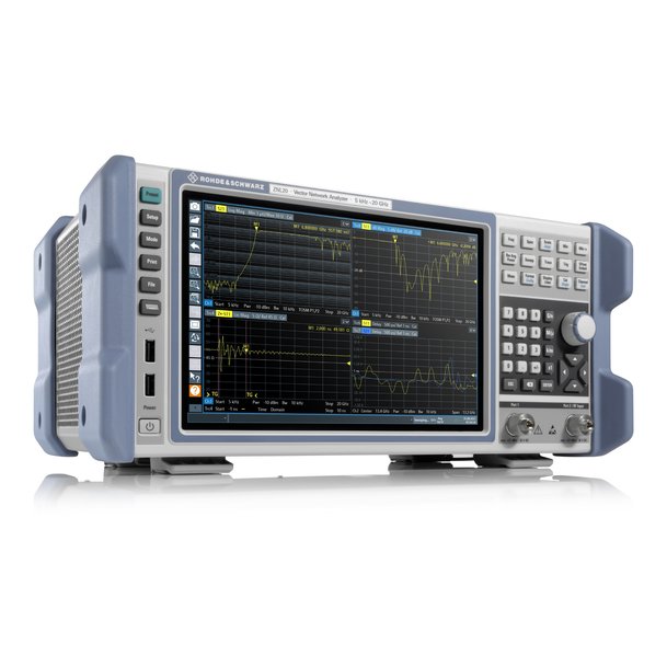 Rohde & Schwarz complète son offre d’analyseurs de réseaux vectoriels économiques par des modèles couvrant une bande de fréquences atteignant 20 GHz intègre une source de signaux CW dans les modèles jusqu'à 6 GHz